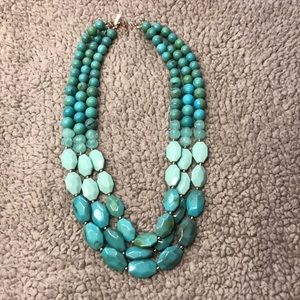 ✨Beautiful turquoise statement necklace✨